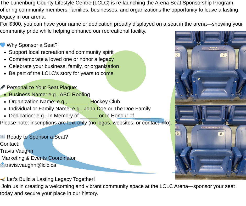 Sponsor a Seat Campaign 2025